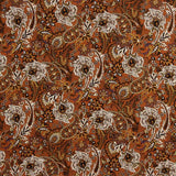 Malha Viscose Cachemire Laranja - Ribes y Casals