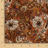 Malha Viscose Cachemire Laranja - Ribes y Casals