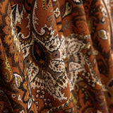 Malha Viscose Cachemire Laranja - Ribes y Casals