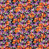 Malha Viscose Dalhia Preta - Ribes y Casals