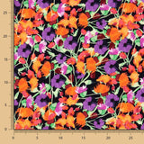 Malha Viscose Dalhia Preta - Ribes y Casals