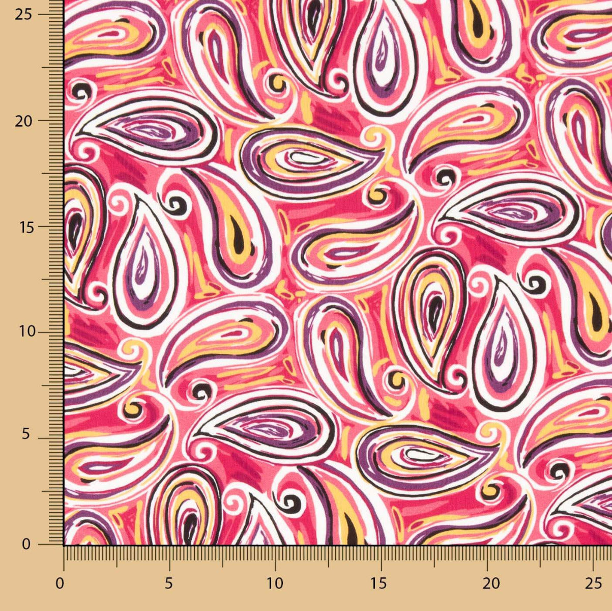 Malha Viscose Estampado Helga - Ribes y Casals