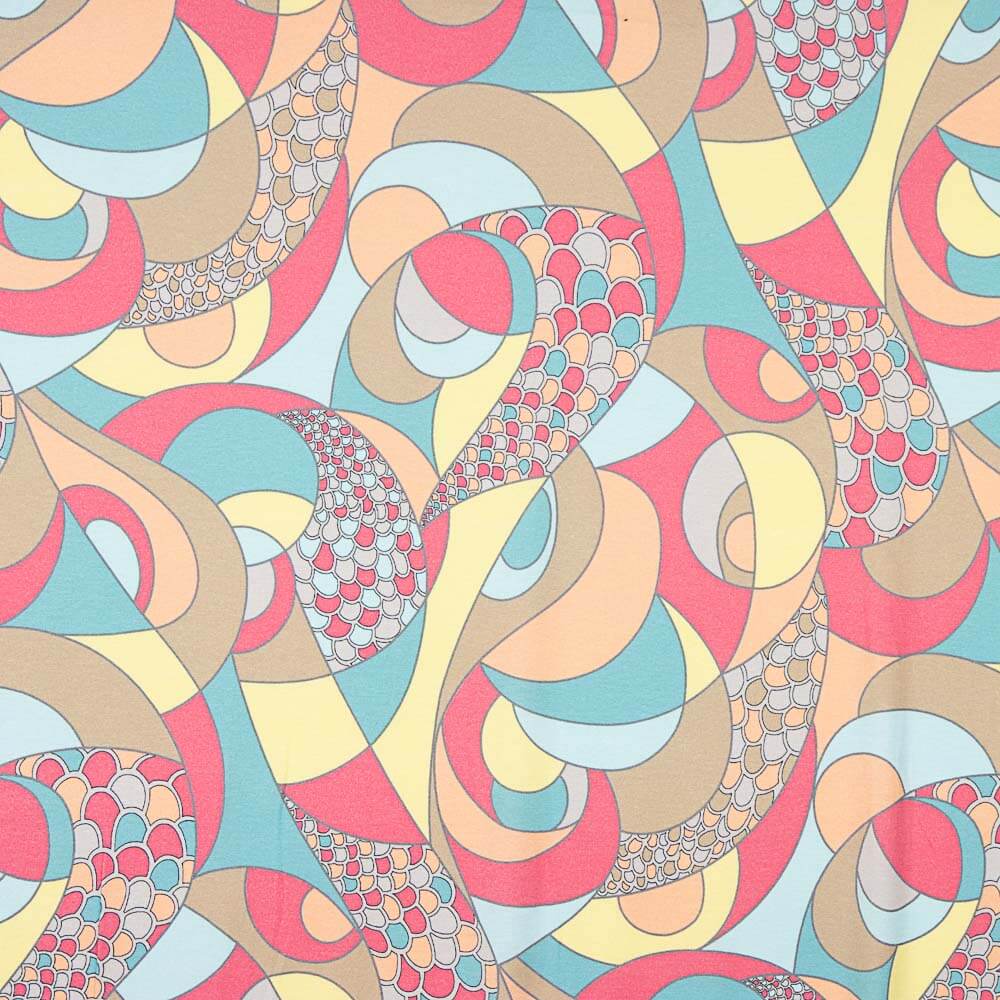 Malha Viscose Estampado Rania - Ribes y Casals