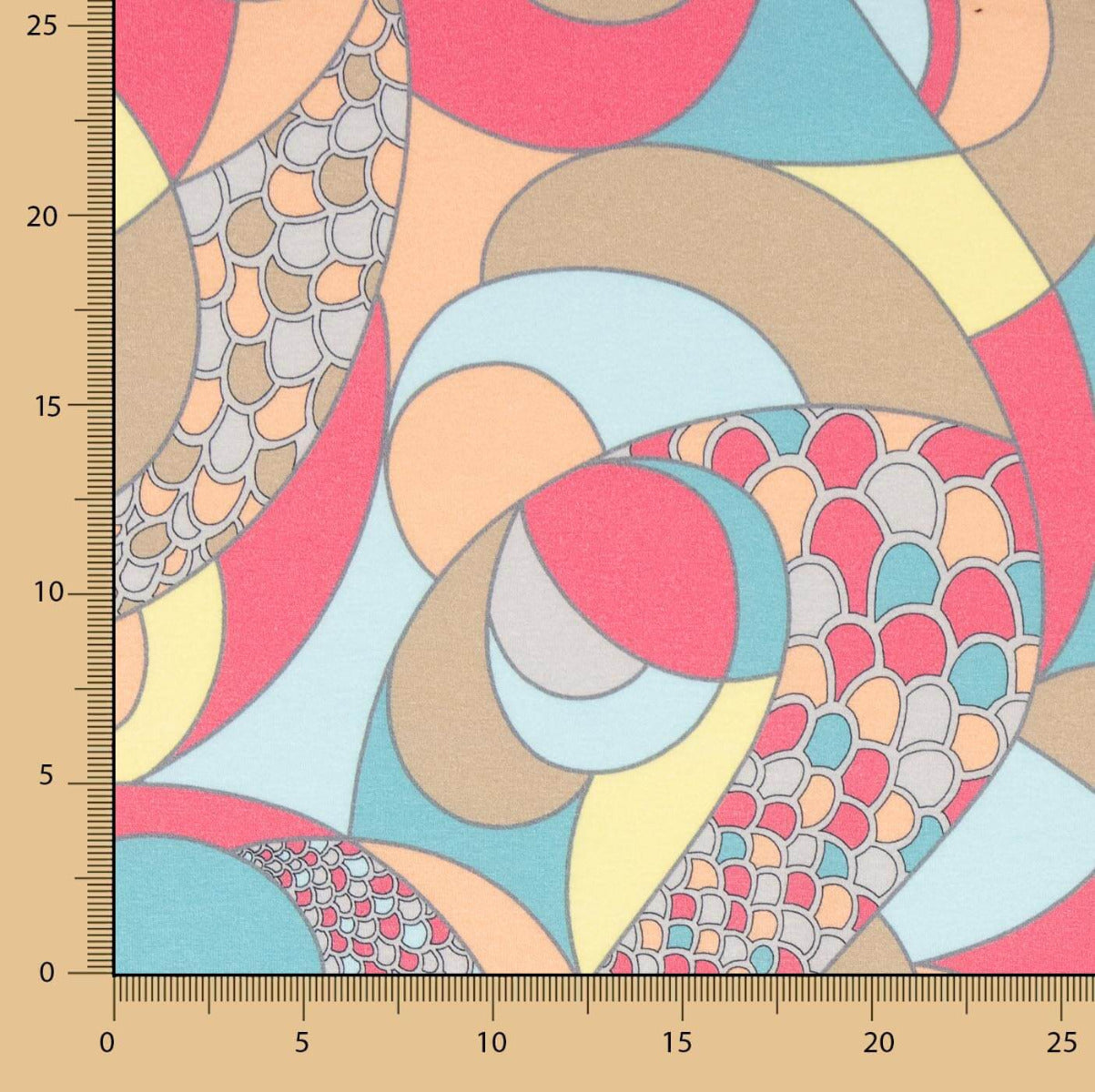 Malha Viscose Estampado Rania - Ribes y Casals