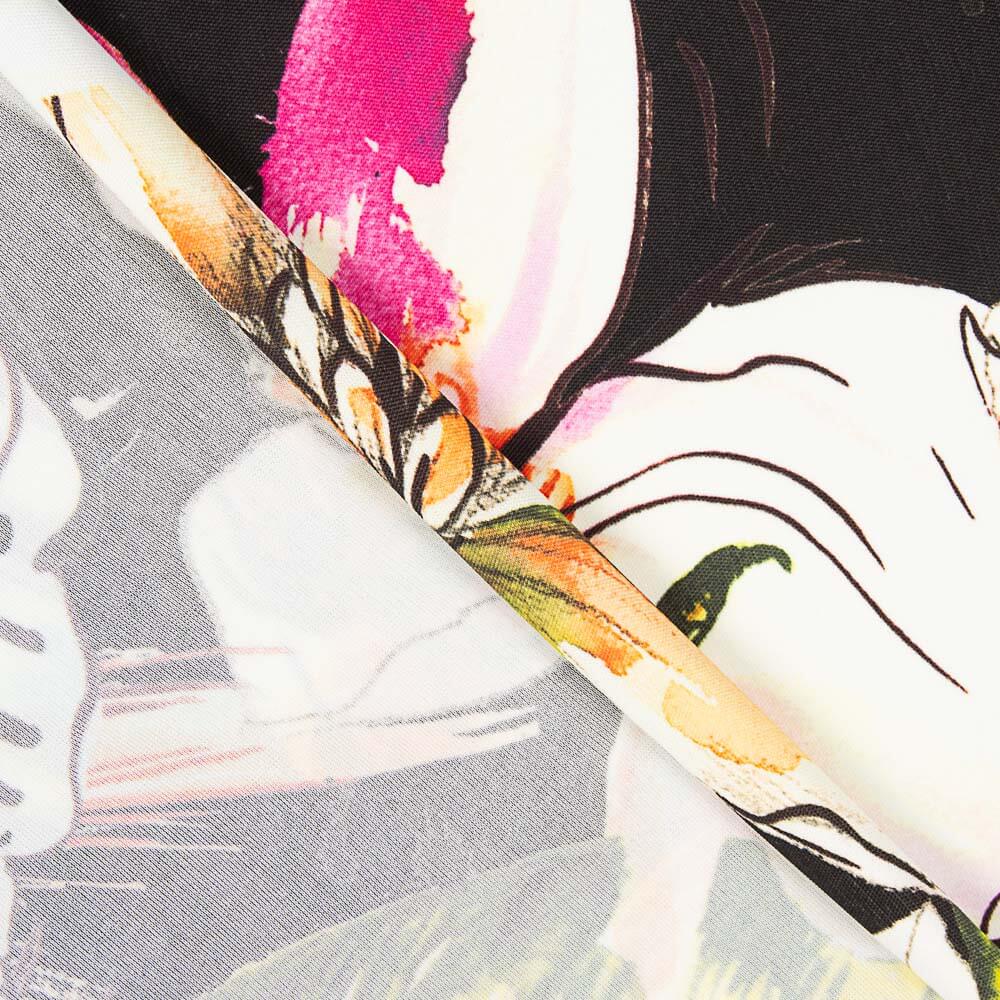 Malha Viscose Estampado Sigrun - Ribes y Casals