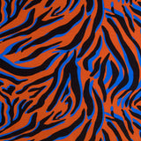 Malha Viscose Fantasia Azulejo - Ribes y Casals