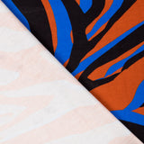 Malha Viscose Fantasia Azulejo - Ribes y Casals