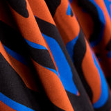 Malha Viscose Fantasia Azulejo - Ribes y Casals