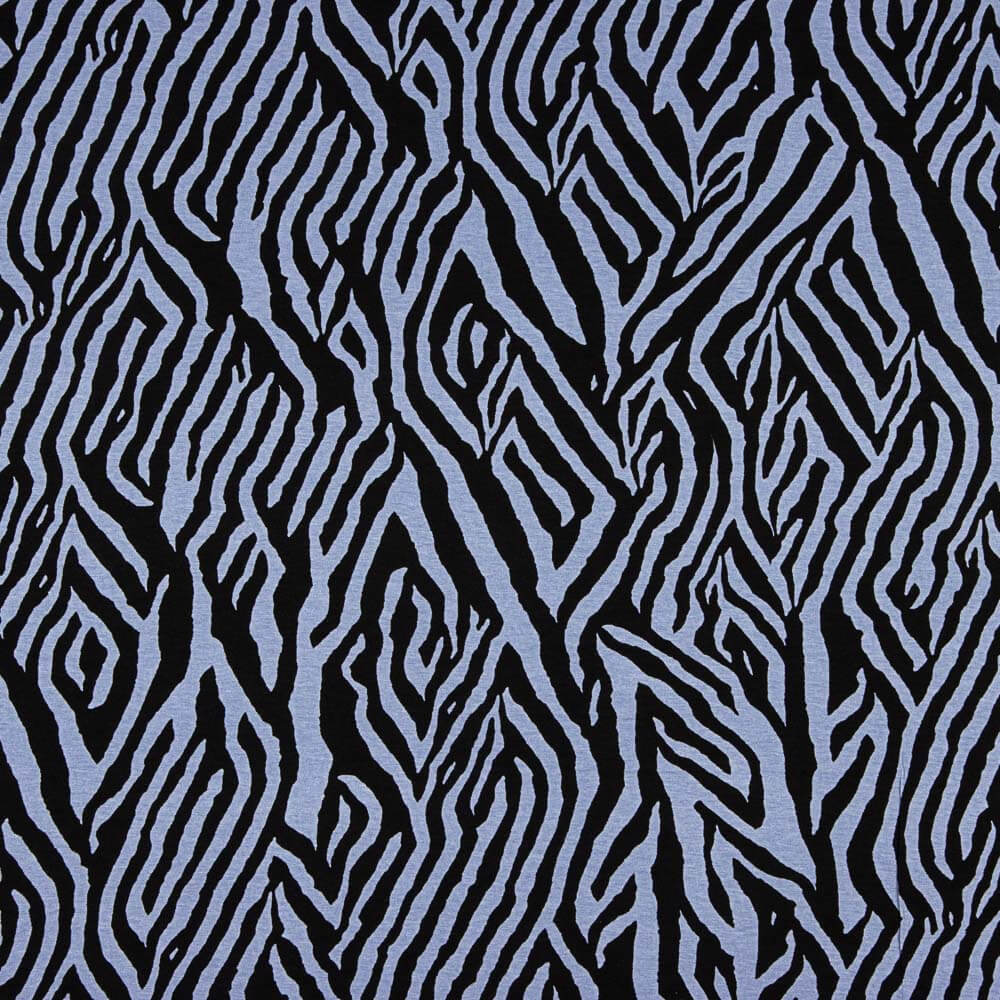 Malha Viscose Felino Azul - Ribes y Casals