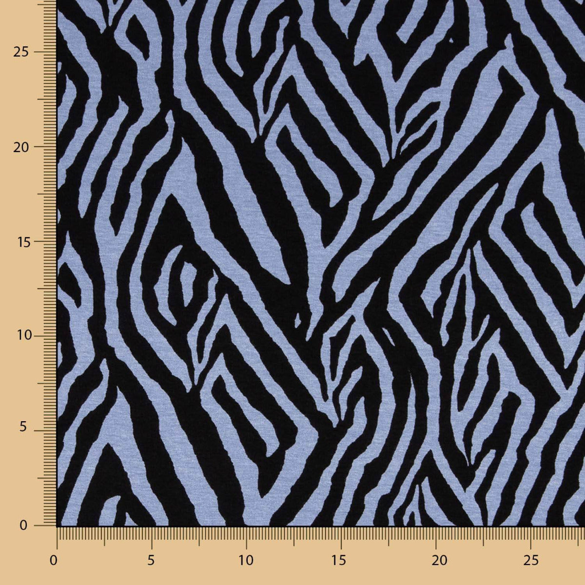 Malha Viscose Felino Azul - Ribes y Casals