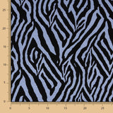 Malha Viscose Felino Azul - Ribes y Casals