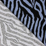 Malha Viscose Felino Azul - Ribes y Casals