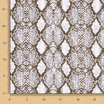 Malha Viscose Ikat Marrom - Ribes y Casals