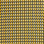 Malha Viscose Geométrica Amarelo - Ribes y Casals