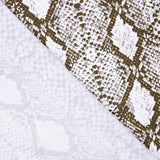 Malha Viscose Ikat Marrom - Ribes y Casals