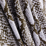 Malha Viscose Ikat Marrom - Ribes y Casals