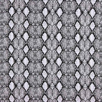 Malha Viscose Ikat Preta - Ribes y Casals