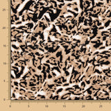 Malha Viscose Leopardo Bege - Ribes y Casals