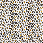 Malha Viscose Leopardo Branco - Ribes y Casals