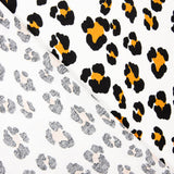 Malha Viscose Leopardo Branco - Ribes y Casals