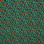 Malha Viscose Leopardo Verde Menta - Ribes y Casals