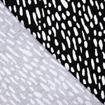 Malha Viscose Manchada Branco - Ribes y Casals