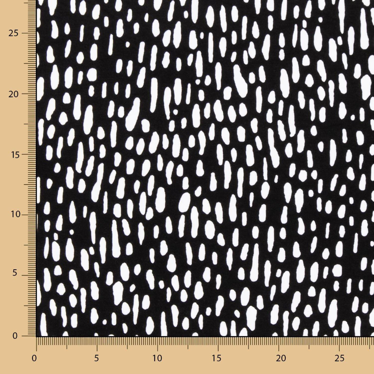 Malha Viscose Manchada Branco - Ribes y Casals