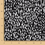 Malha Viscose Manchada Branco - Ribes y Casals