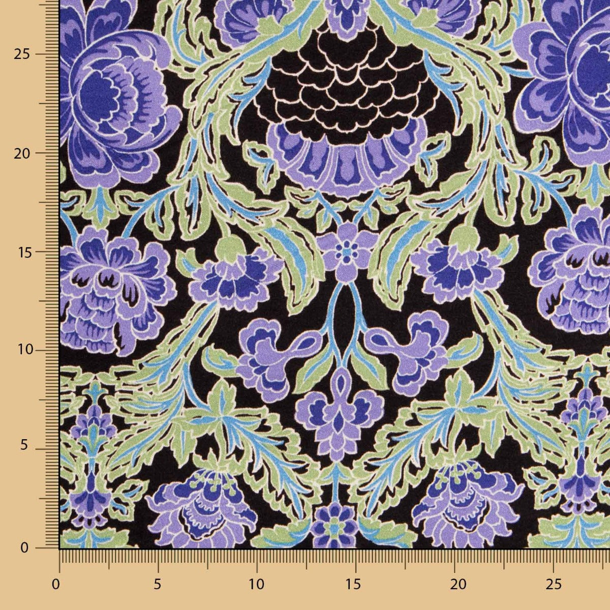 Malha Viscosa Nenúfares Retro - Ribes y Casals