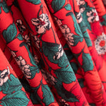 Malha Viscose Retro vermelho - Ribes y Casals