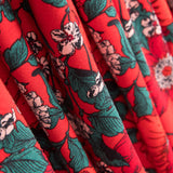 Malha Viscose Retro vermelho - Ribes y Casals