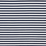 Malha Viscose Listras Marinho 10mm - Ribes y Casals