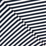 Malha Viscose Listras Marinho 5mm - Ribes y Casals