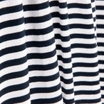 Malha Viscose Listras Marinho 5mm - Ribes y Casals