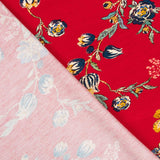 Malha Viscose Retro Vermelho - Ribes y Casals