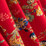 Malha Viscose Retro Vermelho - Ribes y Casals