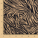 Tigre Viscose Tricotada Bege - Ribes y Casals