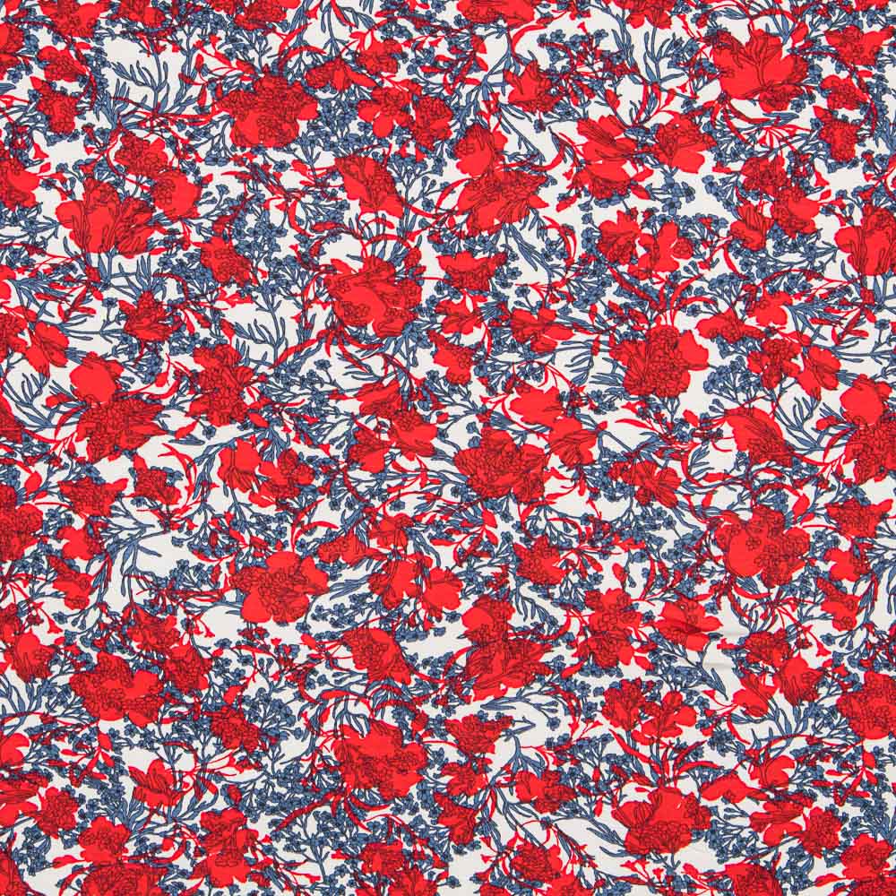 Malha Viscose Tokyo Vermelha - Ribes y Casals