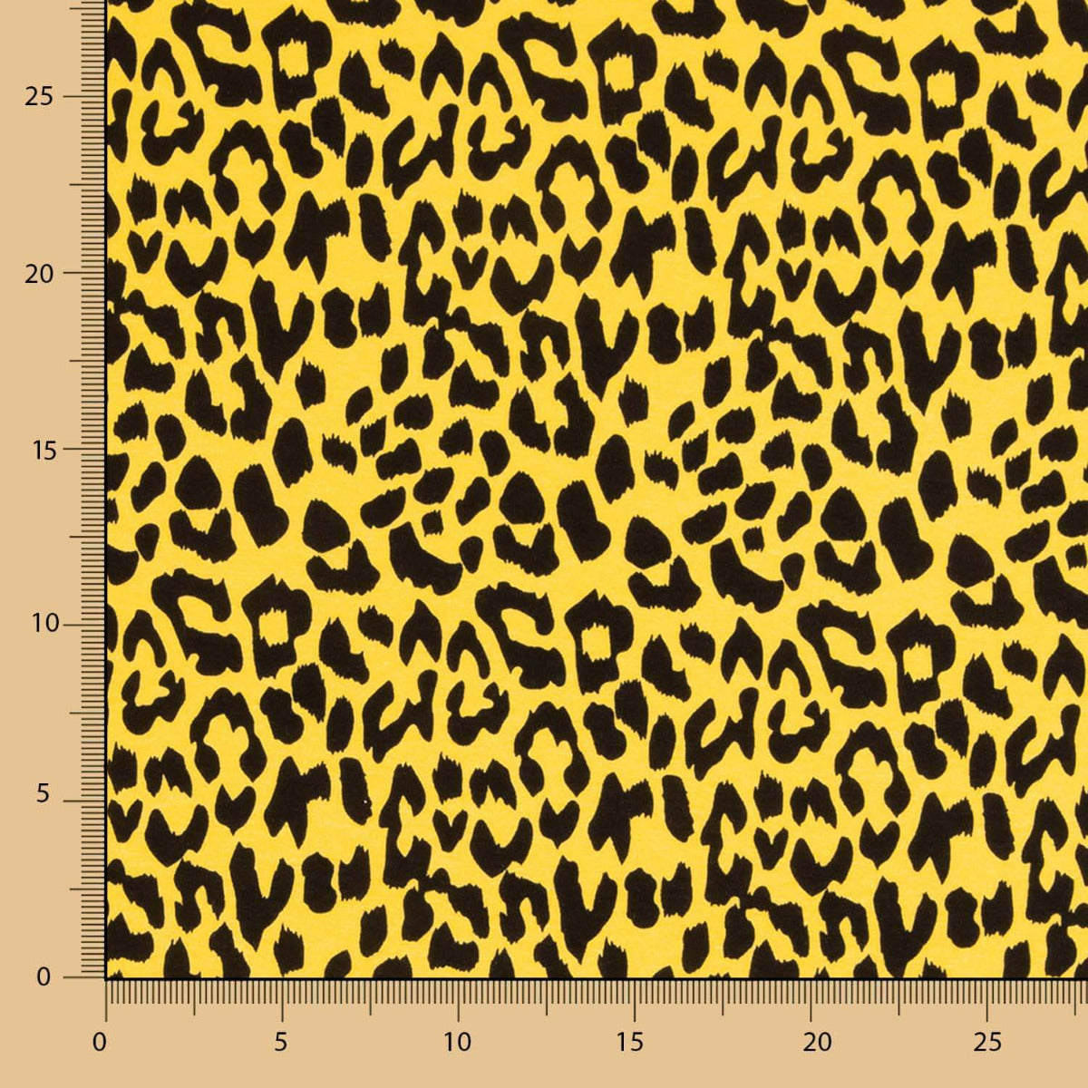 Malha Viscose Wild Amarela - Ribes y Casals