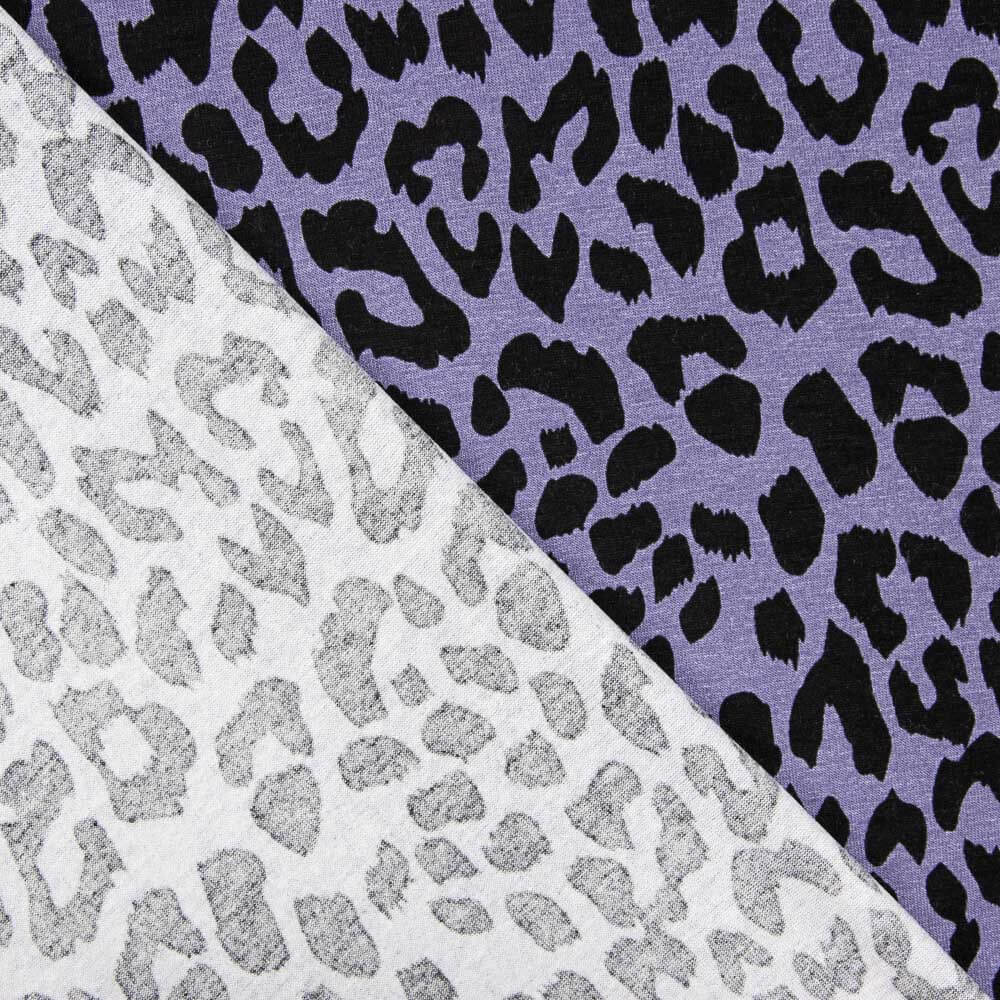 Malha Viscose Wild Roxa - Ribes y Casals