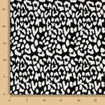 Malha Viscose Wild Preta - Ribes y Casals