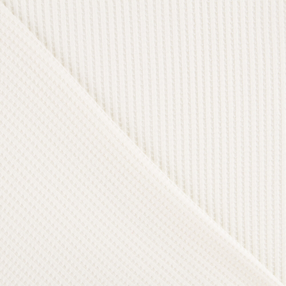 Malha Waffle Branco Natural - Ribes y Casals