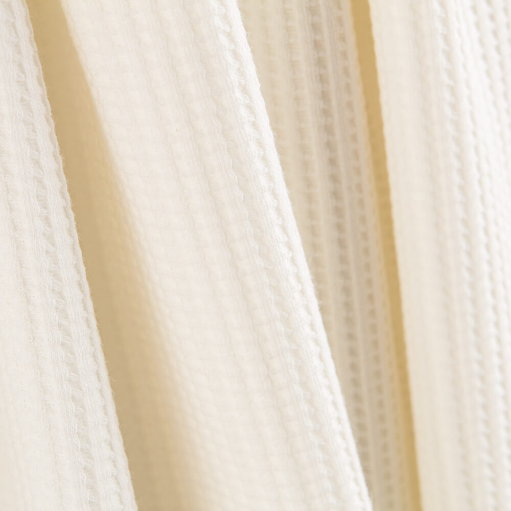 Malha Waffle Branco Natural - Ribes y Casals