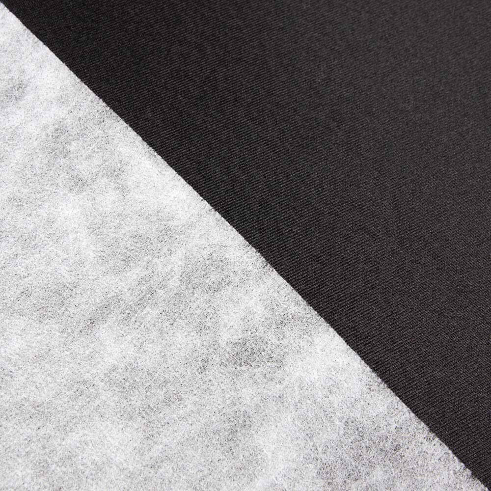 Tecido Esponjoso Rasete Preto - Ribes y Casals