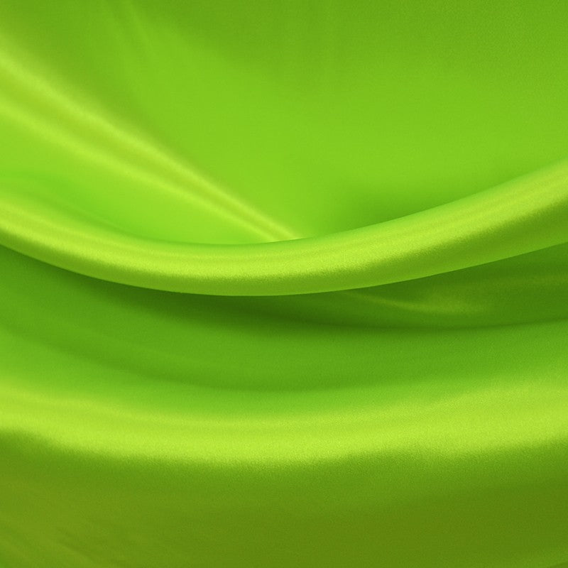 Retal Raso Carnaval Verde Fluor 150x150 cm - Ribes y Casals