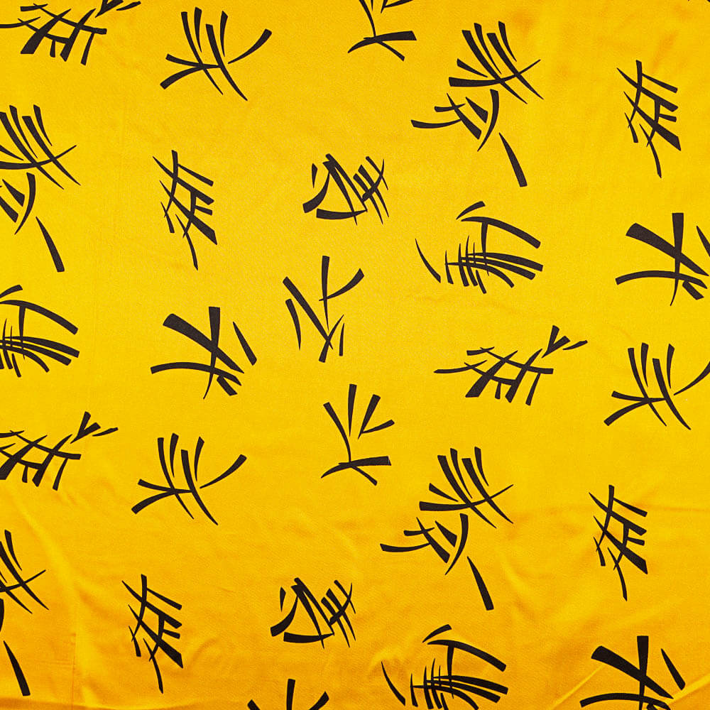 Cetim Carnaval Chinês Amarelo - Ribes y Casals