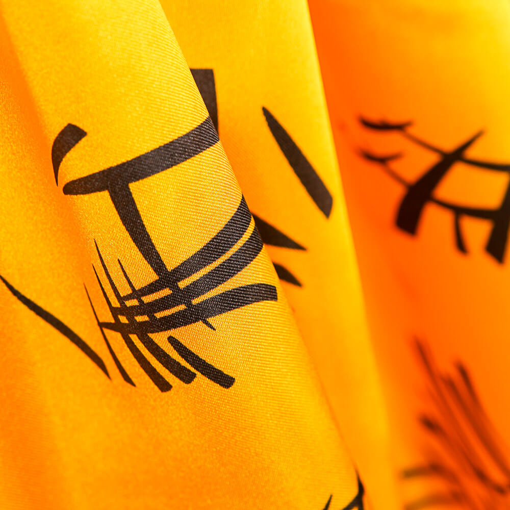 Cetim Carnaval Chinês Amarelo - Ribes y Casals