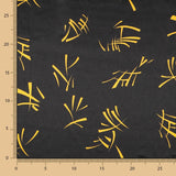 Cetim Carnaval Chinês Preto - Ribes y Casals