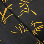 Cetim Carnaval Chinês Preto - Ribes y Casals