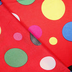 Cetim Carnaval Bolinhas Cor Vermelho - Ribes y Casals